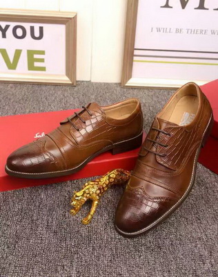 Salvatore Ferragamo Business Men Shoes--070